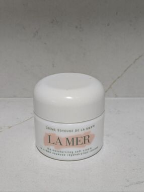 Empty 1oz Glass La Mer Jar